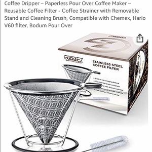 NEW Coffee Dripper – Paperless Pour Over Coffee